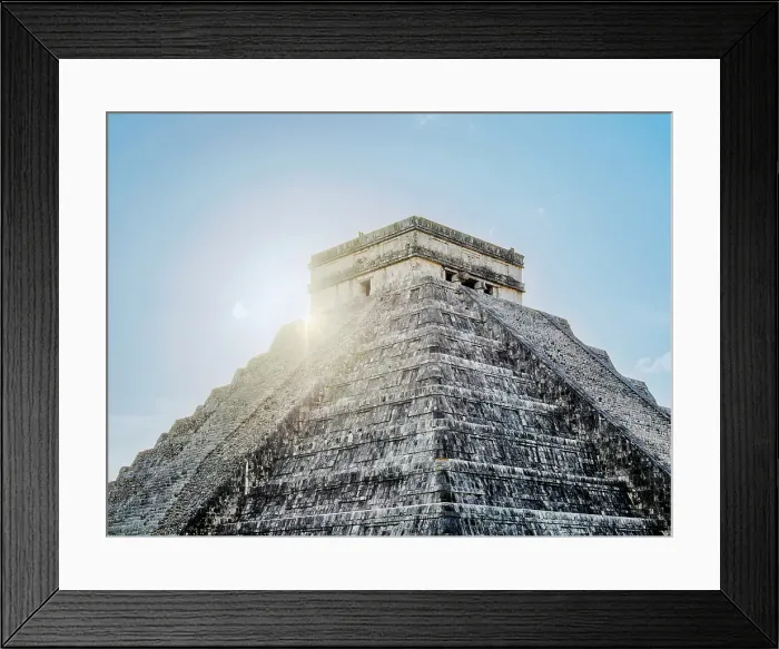 Framed Print : El Castillo or Temple of Kukulcan, Chichen Itza, Yucatan State, Mexico Framed Print : El Castillo or Temple of Kukulcan, Chichen Itza, Yucatan State, Mexico