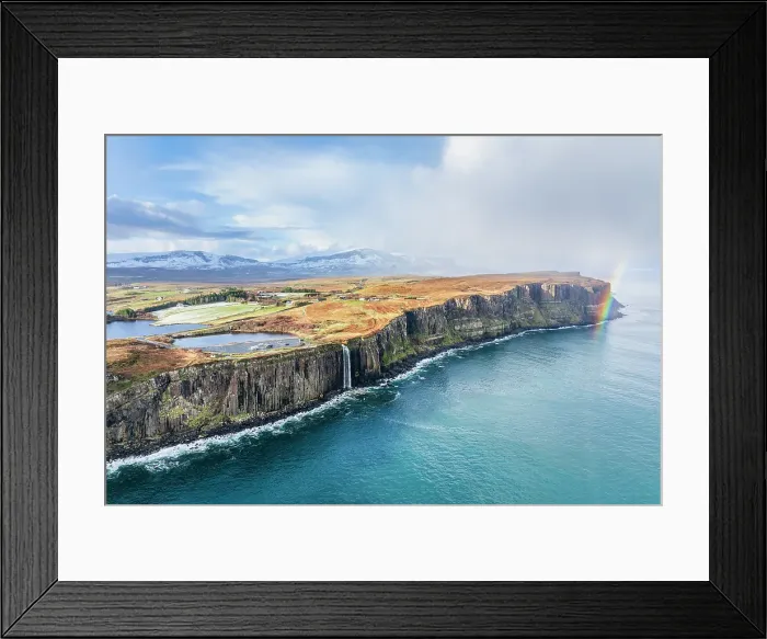 Framed Print : Kilt Rock Falls, Trotternish Peninsuala, Isle of Skye, Inner Hebrides, Highlands, Scotland, United Kingdom Framed Print : Kilt Rock Falls, Trotternish Peninsuala, Isle of Skye, Inner Hebrides, Highlands, Scotland, United Kingdom
