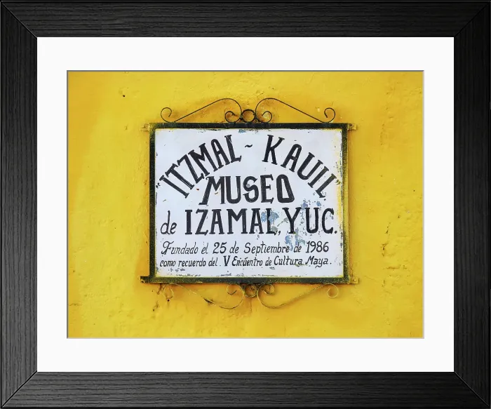 Framed Print : Museum of Izamal, Yucatan State, Mexico Framed Print : Museum of Izamal, Yucatan State, Mexico