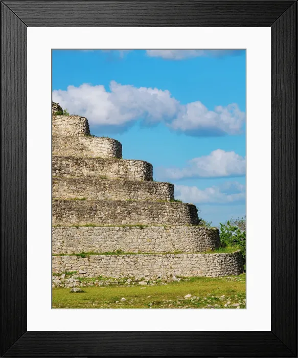 Framed Print : Kinich Kak Moo Mayan Pyramid, Izamal, Yucatan State, Mexico Framed Print : Kinich Kak Moo Mayan Pyramid, Izamal, Yucatan State, Mexico