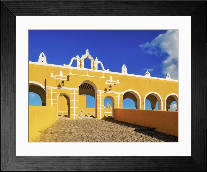 Framed Print : Convent of San Antonio de Padua, Izamal, Yucatan State, Mexico Framed Print : Convent of San Antonio de Padua, Izamal, Yucatan State, Mexico