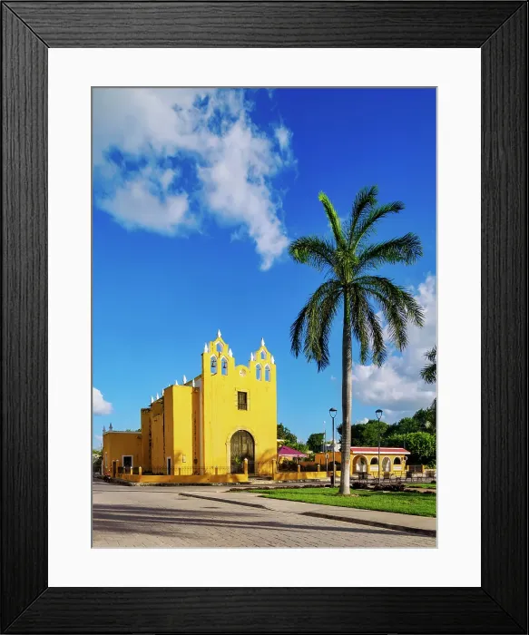 Framed Print : Remedios Park and Chapel, Izamal, Yucatan State, Mexico Framed Print : Remedios Park and Chapel, Izamal, Yucatan State, Mexico