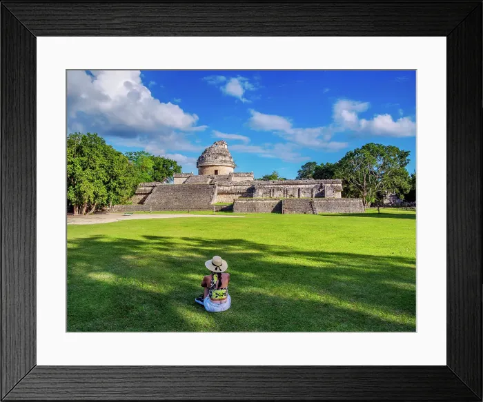 Framed Print : El Caracol Observatory, Chichen Itza, Yucatan State, Mexico Framed Print : El Caracol Observatory, Chichen Itza, Yucatan State, Mexico