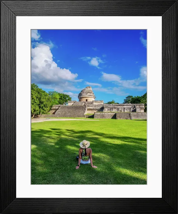 Framed Print : El Caracol Observatory, Chichen Itza, Yucatan State, Mexico Framed Print : El Caracol Observatory, Chichen Itza, Yucatan State, Mexico