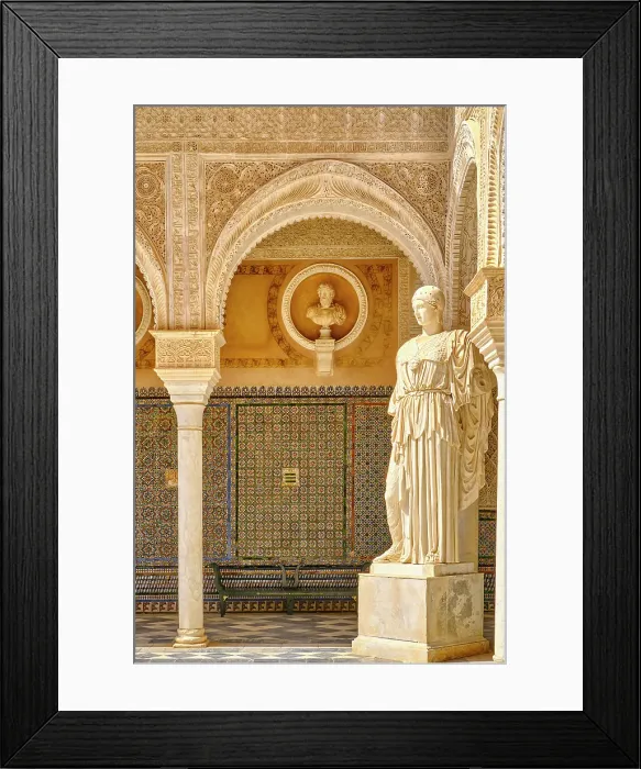 Framed Print : La Casa de Pilatos (Pilate's House) is an Andalusian palace which the residence of the Dukes of Medinaceli. It is considered the typical Andalusian palace. Seville, Andalusia. Spain Framed Print : La Casa de Pilatos (Pilate's House) is an Andalusian palace which the residence of the Dukes of Medinaceli. It is considered the typical Andalusian palace. Seville, Andalusia. Spain