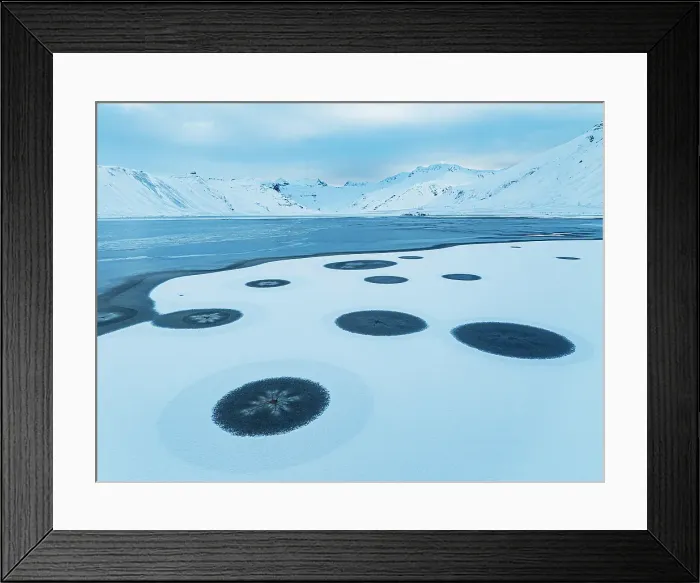 Framed Print : Ice formations formed in the fjord during a cold winter day, Grundafjordur, Iceland, Europe Framed Print : Ice formations formed in the fjord during a cold winter day, Grundafjordur, Iceland, Europe