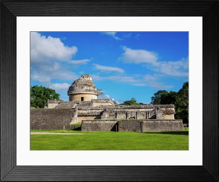 Framed Print : El Caracol Observatory, Chichen Itza, Yucatan State, Mexico Framed Print : El Caracol Observatory, Chichen Itza, Yucatan State, Mexico