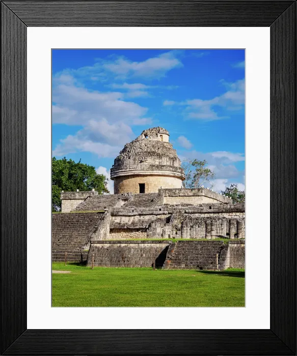 Framed Print : El Caracol Observatory, Chichen Itza, Yucatan State, Mexico Framed Print : El Caracol Observatory, Chichen Itza, Yucatan State, Mexico