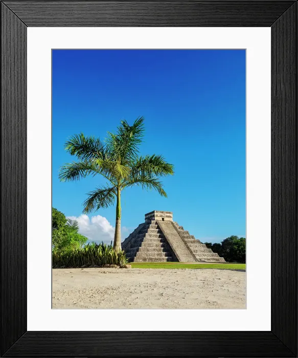 Framed Print : El Castillo or Temple of Kukulcan, Chichen Itza, Yucatan State, Mexico Framed Print : El Castillo or Temple of Kukulcan, Chichen Itza, Yucatan State, Mexico