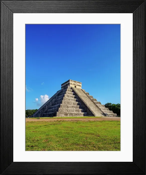 Framed Print : El Castillo or Temple of Kukulcan, Chichen Itza, Yucatan State, Mexico Framed Print : El Castillo or Temple of Kukulcan, Chichen Itza, Yucatan State, Mexico
