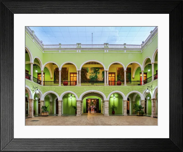 Framed Print : Government Palace of the State of Yucatan, Plaza Grande, Merida, Yucatan State, Mexico Framed Print : Government Palace of the State of Yucatan, Plaza Grande, Merida, Yucatan State, Mexico