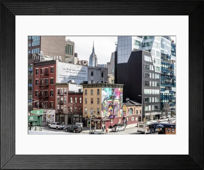 Framed Print : Chelsea Square Market, from The Highline, Manhattan, New York City, New York, USA Framed Print : Chelsea Square Market, from The Highline, Manhattan, New York City, New York, USA