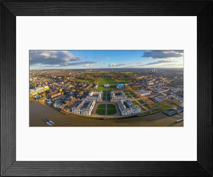 Framed Print : Greenwhich Park, Royal Naval College & River Thames, Greenwich, London Framed Print : Greenwhich Park, Royal Naval College & River Thames, Greenwich, London