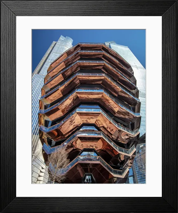 Framed Print : The Vessel, Hudson Yards, Manhattan, New York City, New York, USA Framed Print : The Vessel, Hudson Yards, Manhattan, New York City, New York, USA