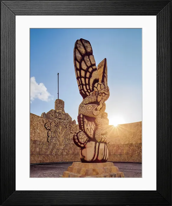 Framed Print : Monumento a La Patria, monument to the homeland at sunset, Paseo de Montejo, Merida, Yucatan State, Mexico Framed Print : Monumento a La Patria, monument to the homeland at sunset, Paseo de Montejo, Merida, Yucatan State, Mexico