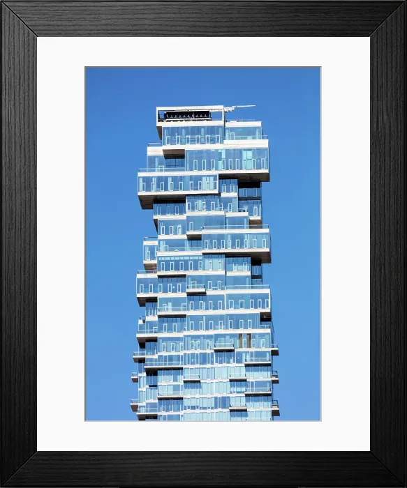 Framed Print : The Jenga Building, 56 Leonard Street, Tribeca, Manhattan, New York City, New York, USA Framed Print : The Jenga Building, 56 Leonard Street, Tribeca, Manhattan, New York City, New York, USA