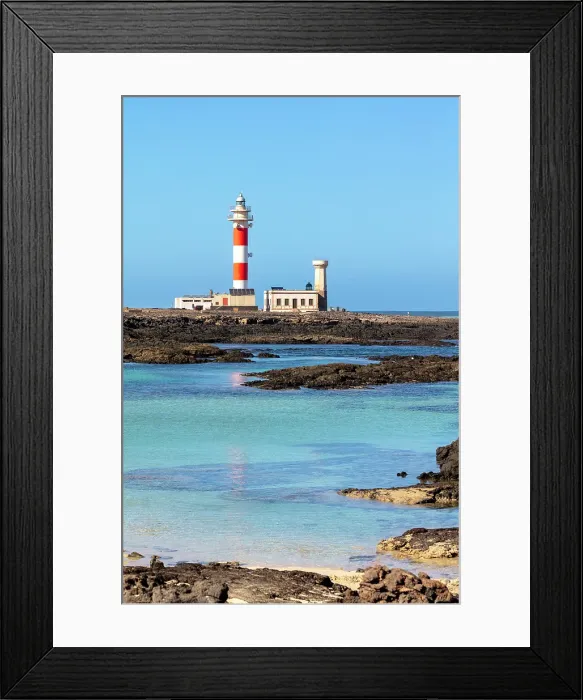 Framed Print : Toston Lighthouse, (Faro de Toston), La Oliva, Fuerteventura, Canary Islands, Spain Framed Print : Toston Lighthouse, (Faro de Toston), La Oliva, Fuerteventura, Canary Islands, Spain