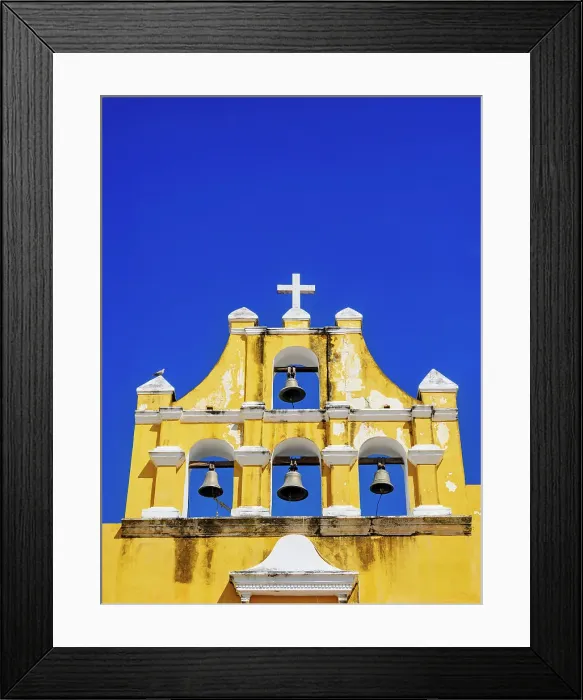Framed Print : Dulce Nombre de Jesus Church, Campeche City, Campeche State, Mexico Framed Print : Dulce Nombre de Jesus Church, Campeche City, Campeche State, Mexico