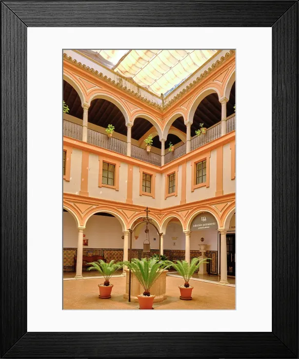Framed Print : Museo de Bellas Artes de Sevilla. Andalusia, Spain