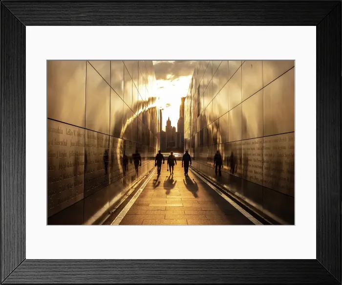 Framed Print : Empty Sky Memorial with Manhattan in the background, at sunrise, Liberty State Park, Jersey City, New Jersey, USA Framed Print : Empty Sky Memorial with Manhattan in the background, at sunrise, Liberty State Park, Jersey City, New Jersey, USA