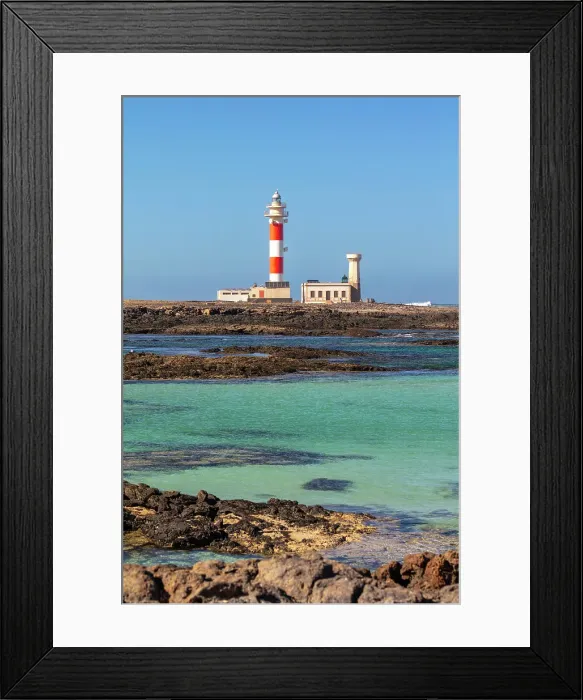Framed Print : Toston Lighthouse, (Faro de Toston), La Oliva, Fuerteventura, Canary Islands, Spain Framed Print : Toston Lighthouse, (Faro de Toston), La Oliva, Fuerteventura, Canary Islands, Spain