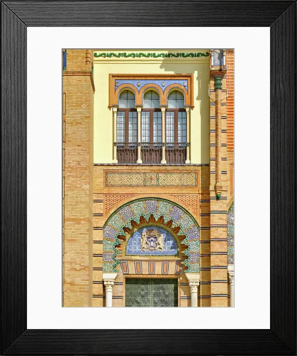 Framed Print : Museo de Artes y Costumbres Populares de Sevilla at Plaza de Espana, a plaza in the Maria Luisa Park. It was designed by architect Anibal Gonzalez and built in 1928 for the Ibero-American 1929 exhibition. Seville, Andalusia. Spain Framed Print : Museo de Artes y Costumbres Populares de Sevilla at Plaza de Espana, a plaza in the Maria Luisa Park. It was designed by architect Anibal Gonzalez and built in 1928 for the Ibero-American 1929 exhibition. Seville, Andalusia. Spain