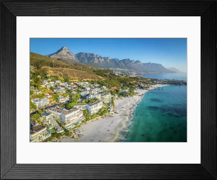Framed Print : Clifton & The Twelve Apostles, Cape Town, Western Cape, South Africa Framed Print : Clifton & The Twelve Apostles, Cape Town, Western Cape, South Africa