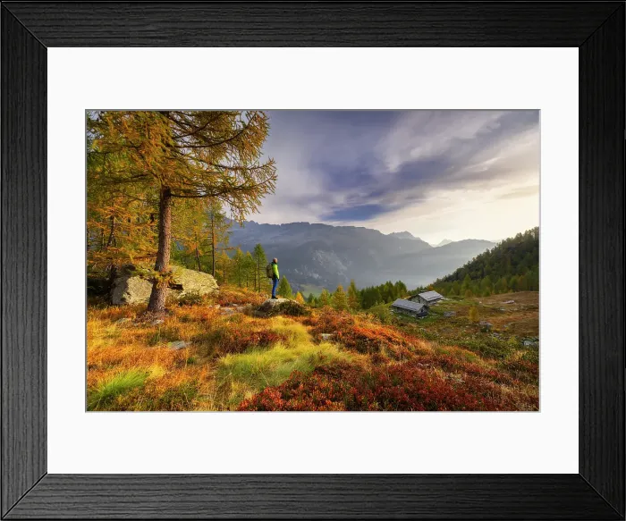 Framed Print : Alpine refuge and Sasso Moro at Lagazzuolo Alp, Valtellina, Valmalenco, Sondrio, Lagazzuolo Alp, Lombardy, Italy (MR) Framed Print : Alpine refuge and Sasso Moro at Lagazzuolo Alp, Valtellina, Valmalenco, Sondrio, Lagazzuolo Alp, Lombardy, Italy (MR)