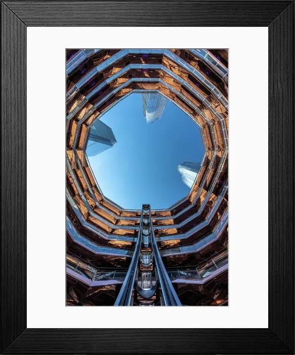 Framed Print : The Vessel, Hudson Yards, Manhattan, New York City, New York, USA Framed Print : The Vessel, Hudson Yards, Manhattan, New York City, New York, USA