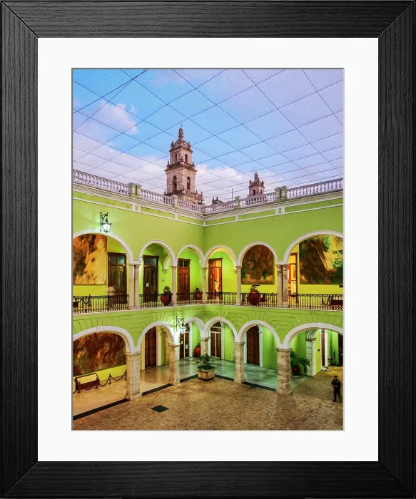 Framed Print : Government Palace of the State of Yucatan, Plaza Grande, Merida, Yucatan State, Mexico Framed Print : Government Palace of the State of Yucatan, Plaza Grande, Merida, Yucatan State, Mexico
