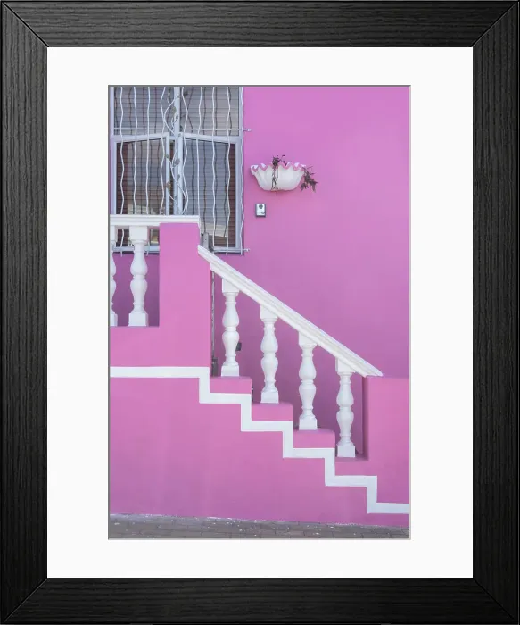 Framed Print : Bo-Kaap, Cape Town, Western Cape, South Africa Framed Print : Bo-Kaap, Cape Town, Western Cape, South Africa