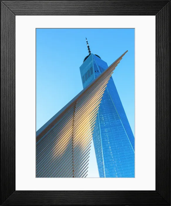 Framed Print : Detail of the exterior of The Oculus and the One World Trade Center, Manhattan, New York City, New York, USA Framed Print : Detail of the exterior of The Oculus and the One World Trade Center, Manhattan, New York City, New York, USA