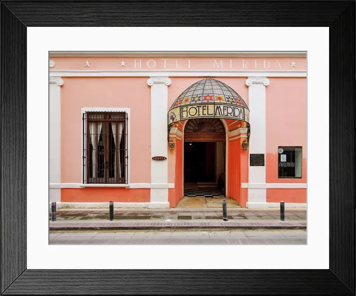 Framed Print : Hotel Merida, City Centre, Merida, Yucatan State, Mexico Framed Print : Hotel Merida, City Centre, Merida, Yucatan State, Mexico