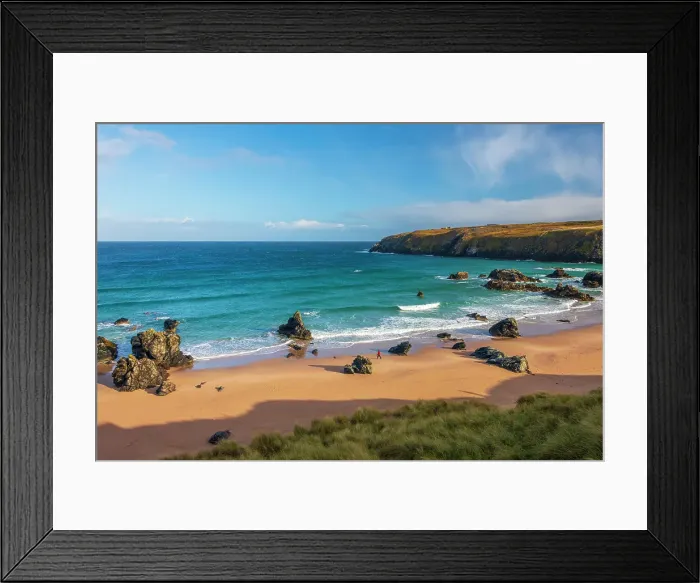 Framed Print : UK, Scotland, Highland, Sutherland, Durness, Sango Bay, Durness Beach, on the North Coast 500 Framed Print : UK, Scotland, Highland, Sutherland, Durness, Sango Bay, Durness Beach, on the North Coast 500
