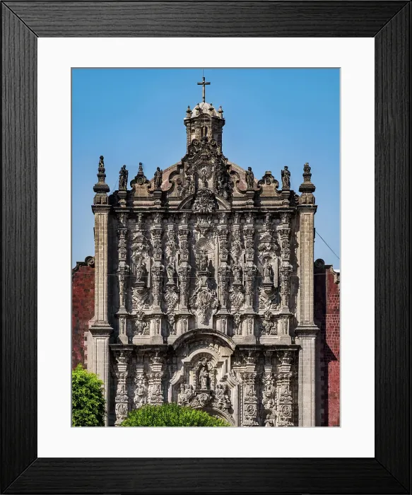 Framed Print : Metropolitan Tabernacle, detailed view, Zocalo or Constitution Square, Mexico City, Mexico Framed Print : Metropolitan Tabernacle, detailed view, Zocalo or Constitution Square, Mexico City, Mexico