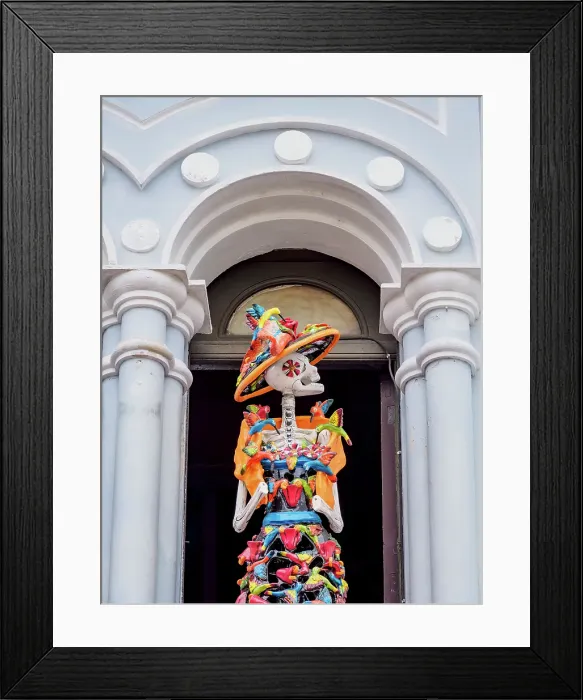 Framed Print : La Catrina, symbol of the Day of the Dead, Merida, Yucatan State, Mexico Framed Print : La Catrina, symbol of the Day of the Dead, Merida, Yucatan State, Mexico