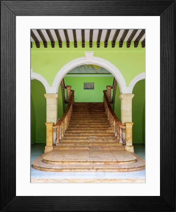 Framed Print : Government Palace of the State of Yucatan, Plaza Grande, Merida, Yucatan State, Mexico