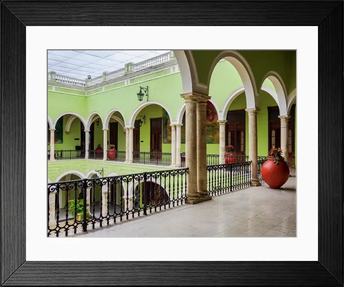 Framed Print : Government Palace of the State of Yucatan, Plaza Grande, Merida, Yucatan State, Mexico Framed Print : Government Palace of the State of Yucatan, Plaza Grande, Merida, Yucatan State, Mexico
