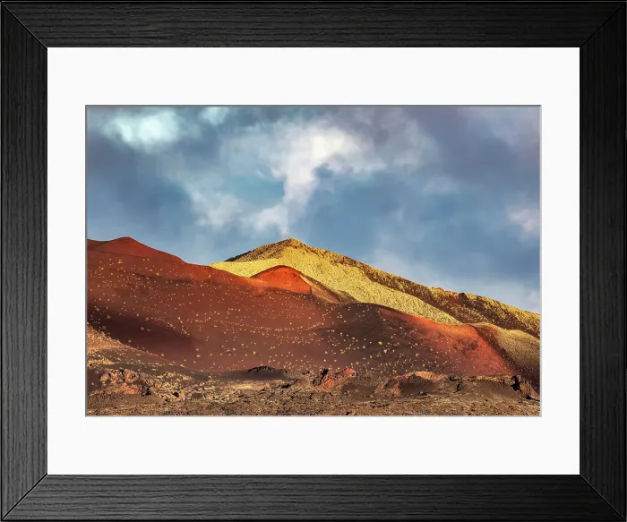 Framed Print : Montanas Del Fuegos, Timanfaya National Park, Lanzarote, Canary Islands, Spain Framed Print : Montanas Del Fuegos, Timanfaya National Park, Lanzarote, Canary Islands, Spain