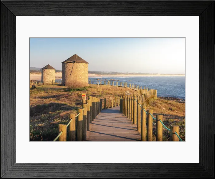 Framed Print : Apulia Windmills at sunset, Apulia, Esposende, Braga, Norte, Portugal Framed Print : Apulia Windmills at sunset, Apulia, Esposende, Braga, Norte, Portugal