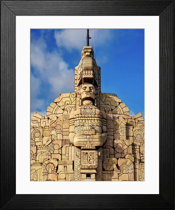 Framed Print : Monumento a La Patria, monument to the homeland, Paseo de Montejo, Merida, Yucatan State, Mexico Framed Print : Monumento a La Patria, monument to the homeland, Paseo de Montejo, Merida, Yucatan State, Mexico