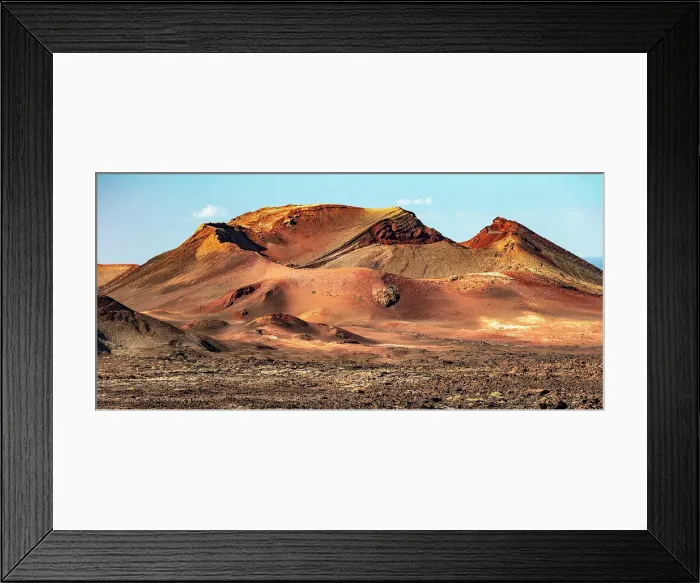 Framed Print : Montanas Del Fuegos, Timanfaya National Park, Lanzarote, Canary Islands, Spain Framed Print : Montanas Del Fuegos, Timanfaya National Park, Lanzarote, Canary Islands, Spain
