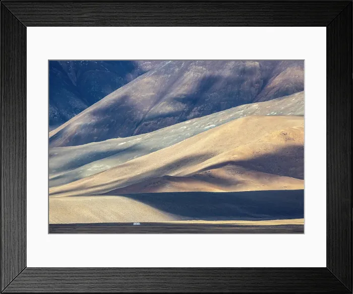 Framed Print : Cloud shadows on mountains, Western Mongolia, Asia Framed Print : Cloud shadows on mountains, Western Mongolia, Asia