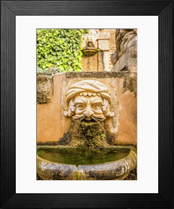 Framed Print : Fountain in the garden of the Raixa estate, Bunyola, Mallorca, Balearic Islands, Spain Framed Print : Fountain in the garden of the Raixa estate, Bunyola, Mallorca, Balearic Islands, Spain