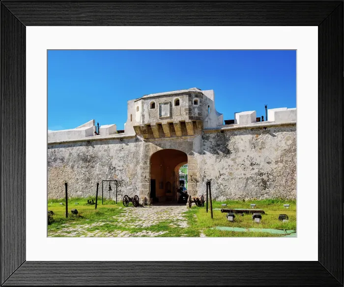 Framed Print : Puerta de Tierra, Defensive Wall of the Old Town, Campeche City, Campeche State, Mexico Framed Print : Puerta de Tierra, Defensive Wall of the Old Town, Campeche City, Campeche State, Mexico