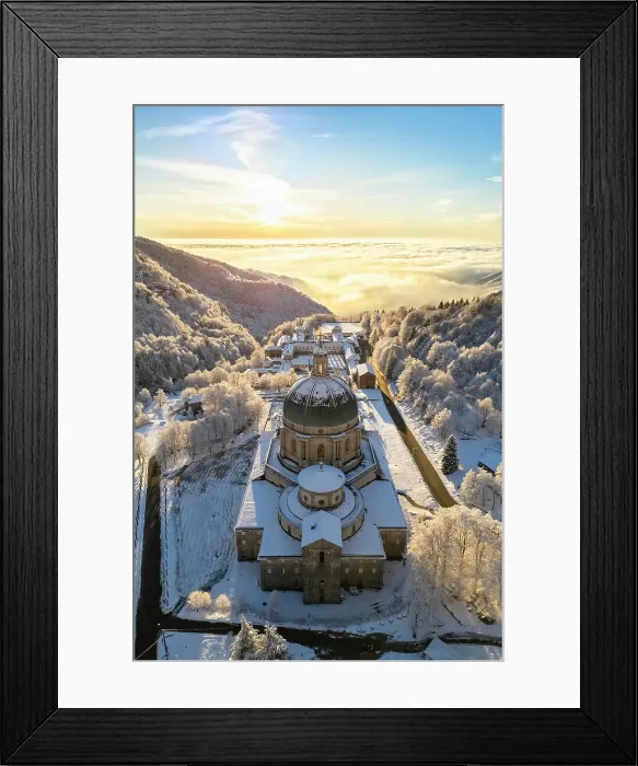 Framed Print : Sanctuary of Oropa, Biella, Biella district, Piedmont, Italy Framed Print : Sanctuary of Oropa, Biella, Biella district, Piedmont, Italy