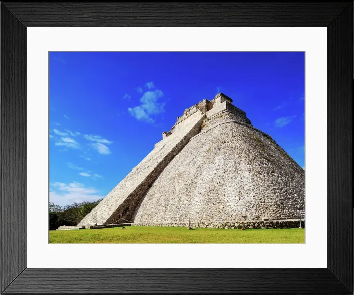 Framed Print : Pyramid of the Fortune-teller or Pyramid of the Magician, Uxmal, Yucatan State, Mexico Framed Print : Pyramid of the Fortune-teller or Pyramid of the Magician, Uxmal, Yucatan State, Mexico