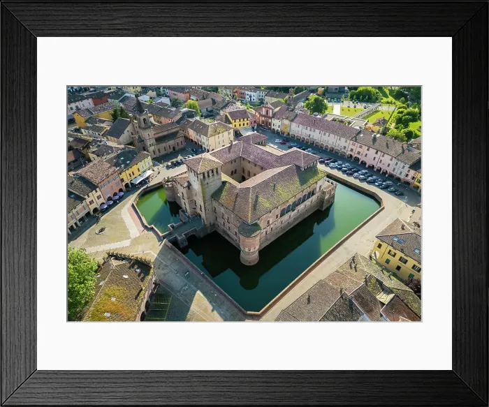 Framed Print : Sanvitale castle in the town centre of Fontanellato village. Parma district, Emilia Romagna, Italy Framed Print : Sanvitale castle in the town centre of Fontanellato village. Parma district, Emilia Romagna, Italy