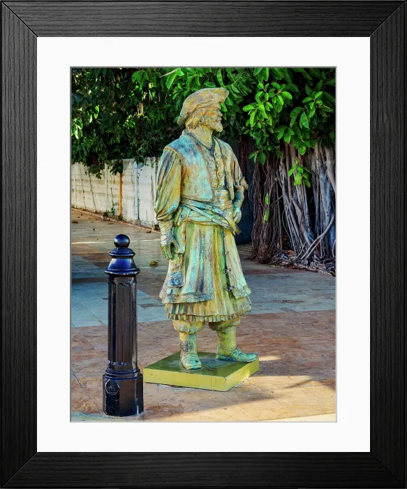Framed Print : Sculpture at the waterfront of Campeche City, Campeche State, Mexico Framed Print : Sculpture at the waterfront of Campeche City, Campeche State, Mexico