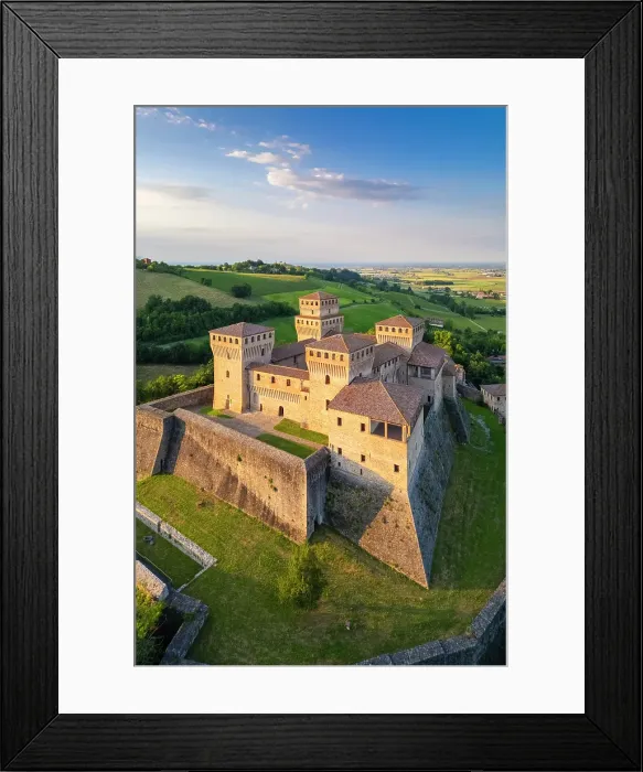 Framed Print : Torrechiara Castle, Langhirano, Parma province, Emilia Romagna, Italy Framed Print : Torrechiara Castle, Langhirano, Parma province, Emilia Romagna, Italy